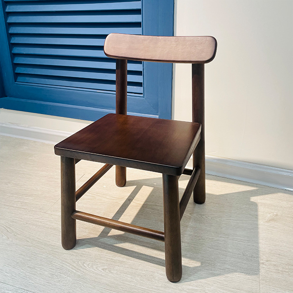 现代简约实木靠背椅子餐桌椅书桌椅实木椅子牛角椅餐椅北欧餐厅