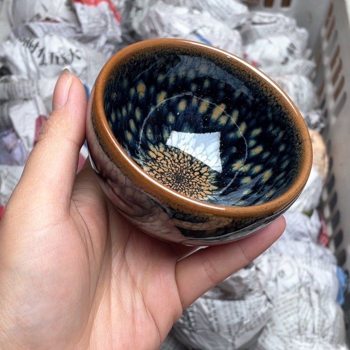 茶盏建窑建盏主人杯