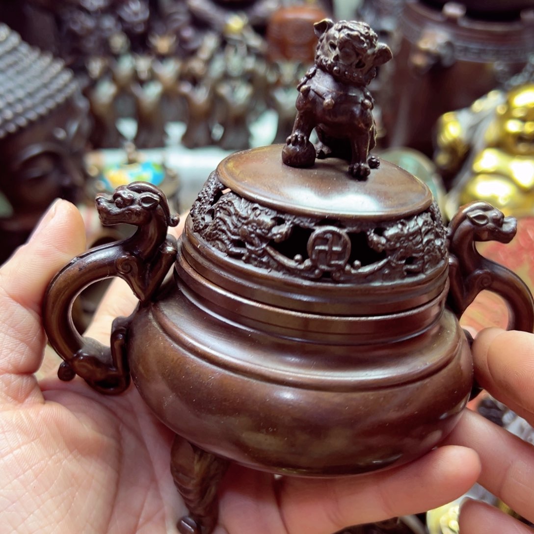 高端文玩铜器摆件七天无理由