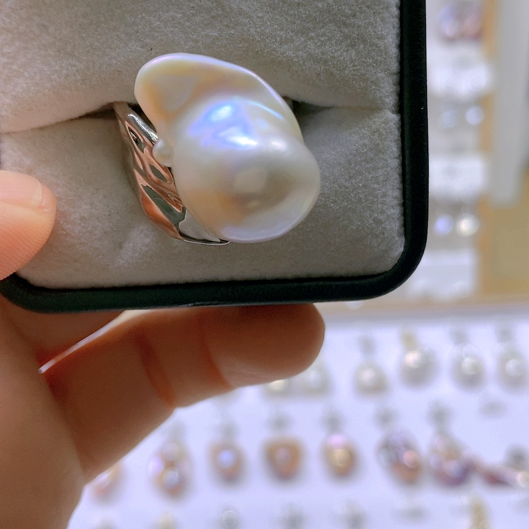 淡水珍珠颈饰合金