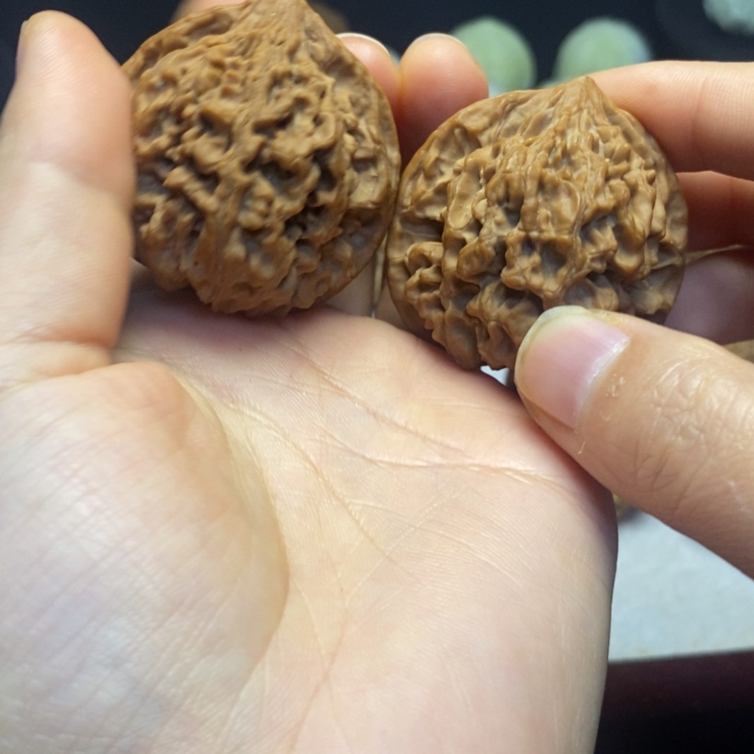 *****吊坠文玩核桃乾坤狮子头41