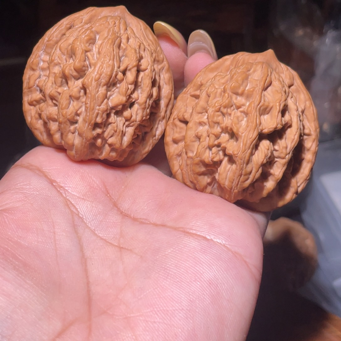 把件文玩核桃汉高虎42