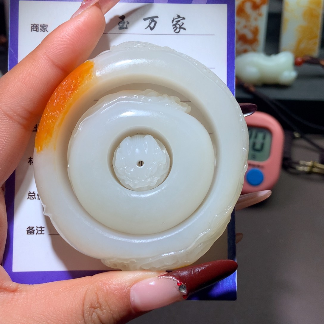 和田玉挂件未镶嵌嘤*鹰