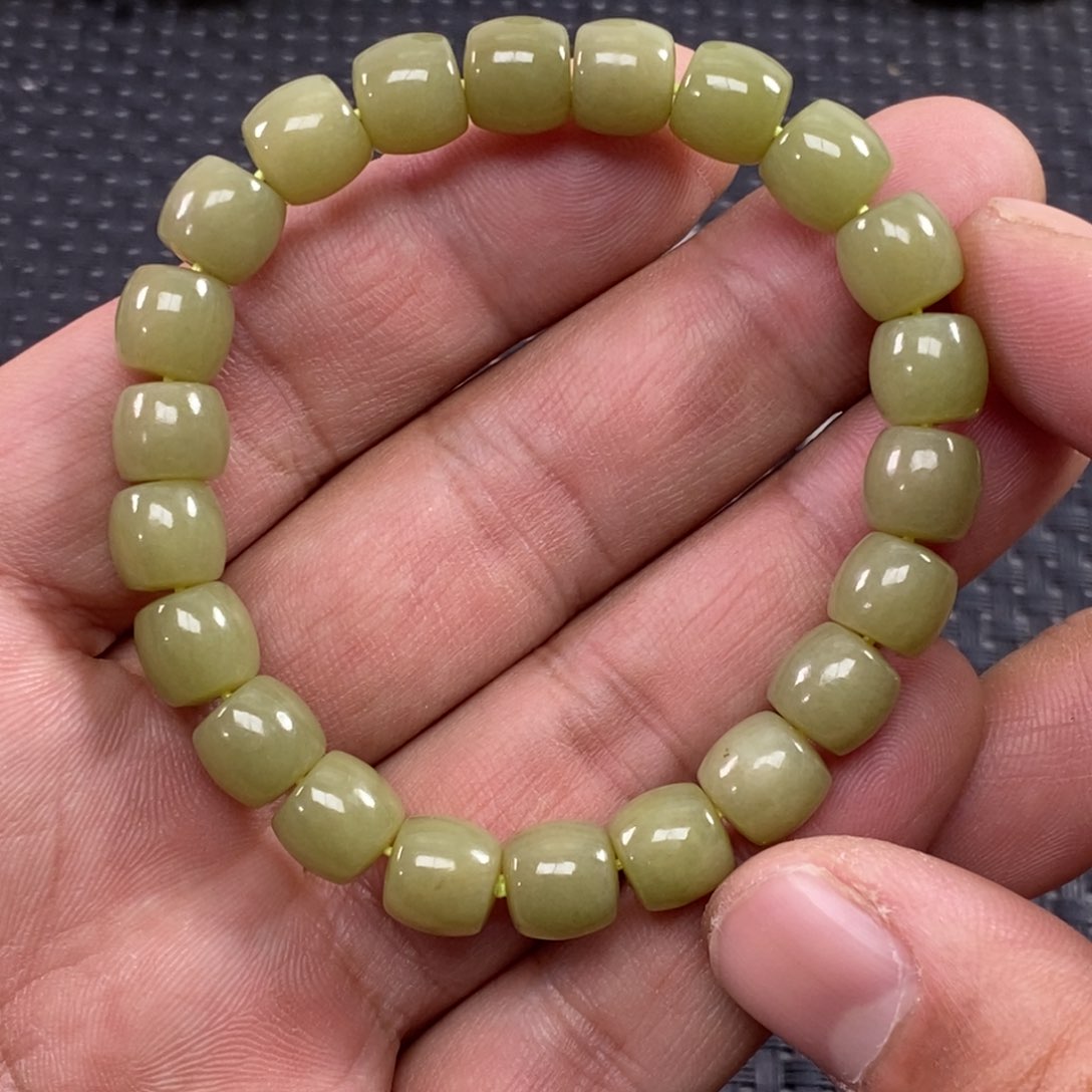 和田玉手链未镶嵌