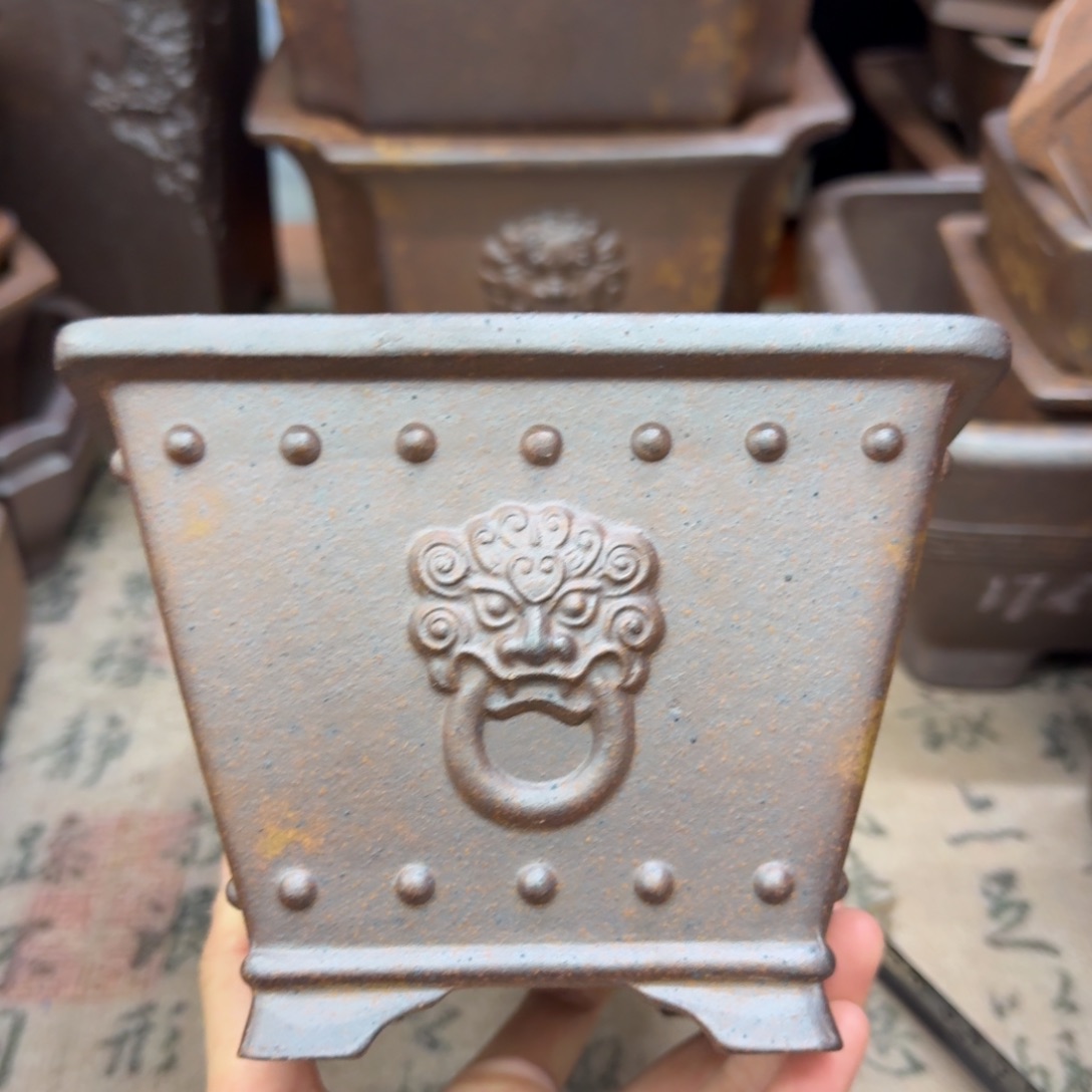 紫砂花盆23号宜兴紫砂正品货13x9.5