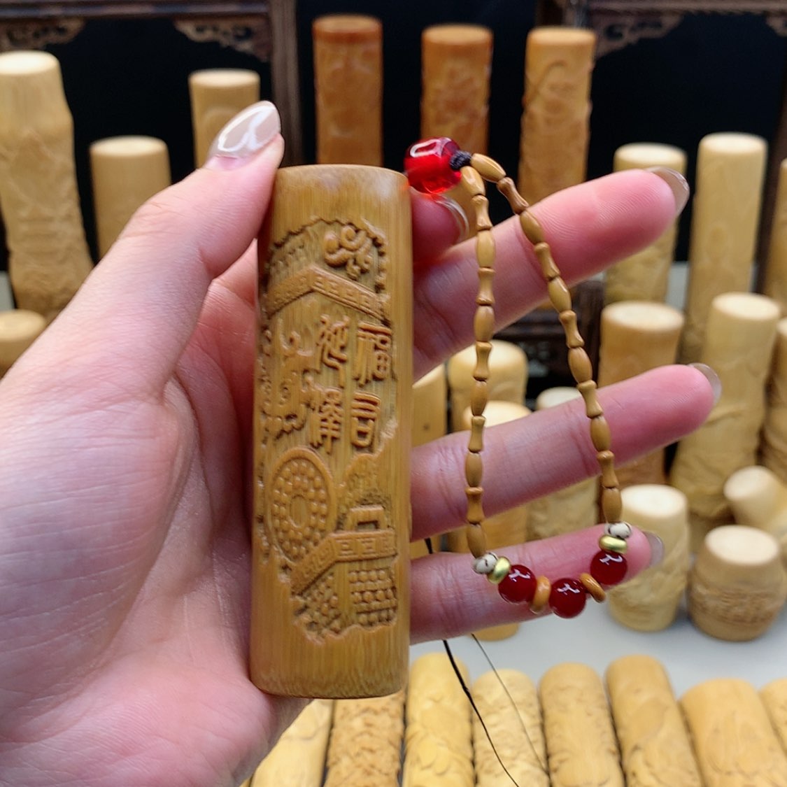 【闪购商品】竹樂**樂实心竹哈哈哈哈哈哈哈