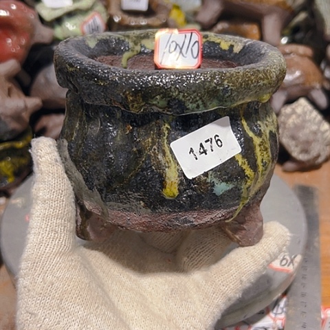 粗陶花盆，现在的支持的