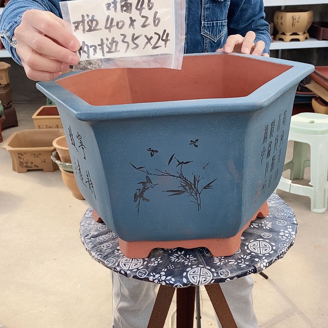 紫砂花盆紫砂艺术