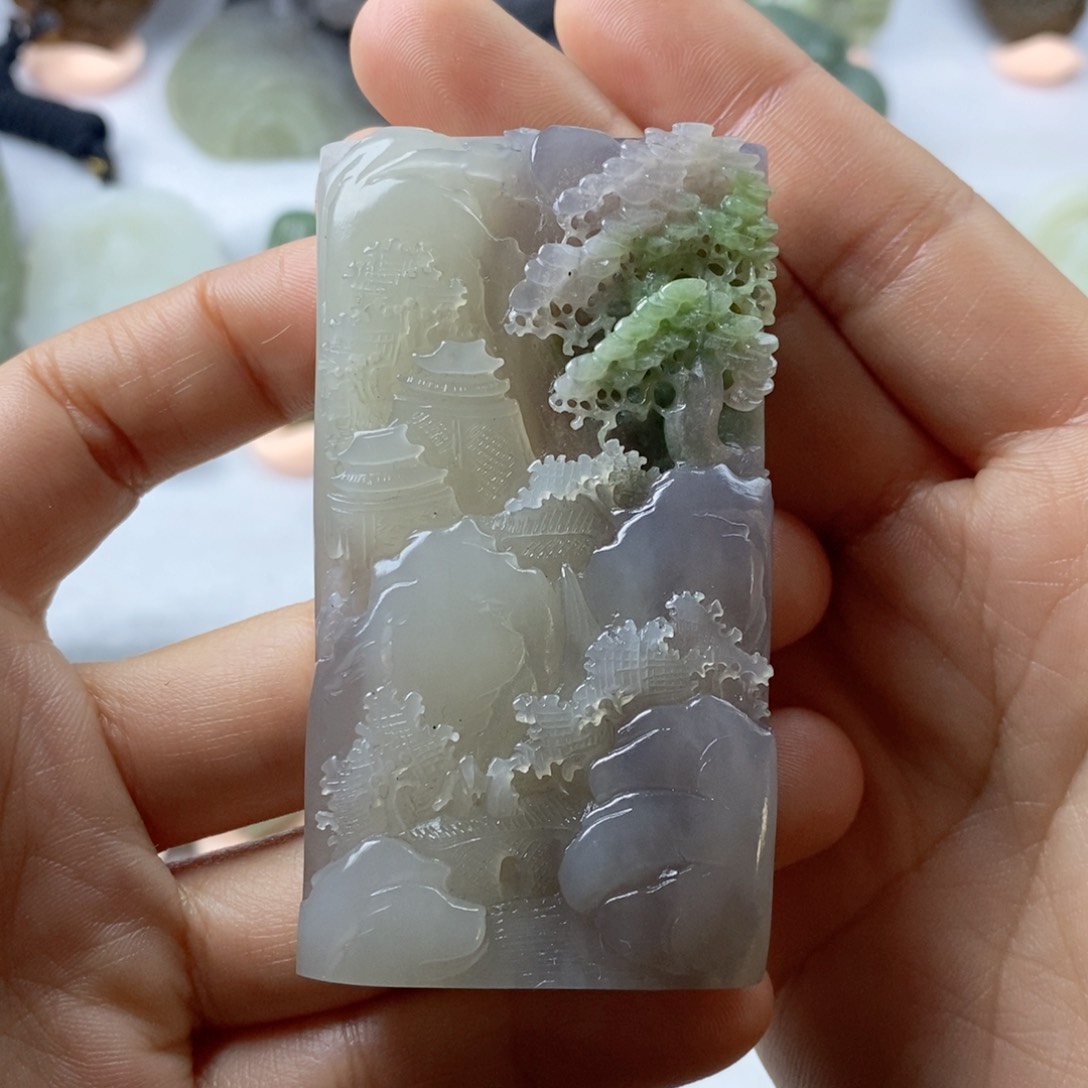 未镶嵌和田玉挂件