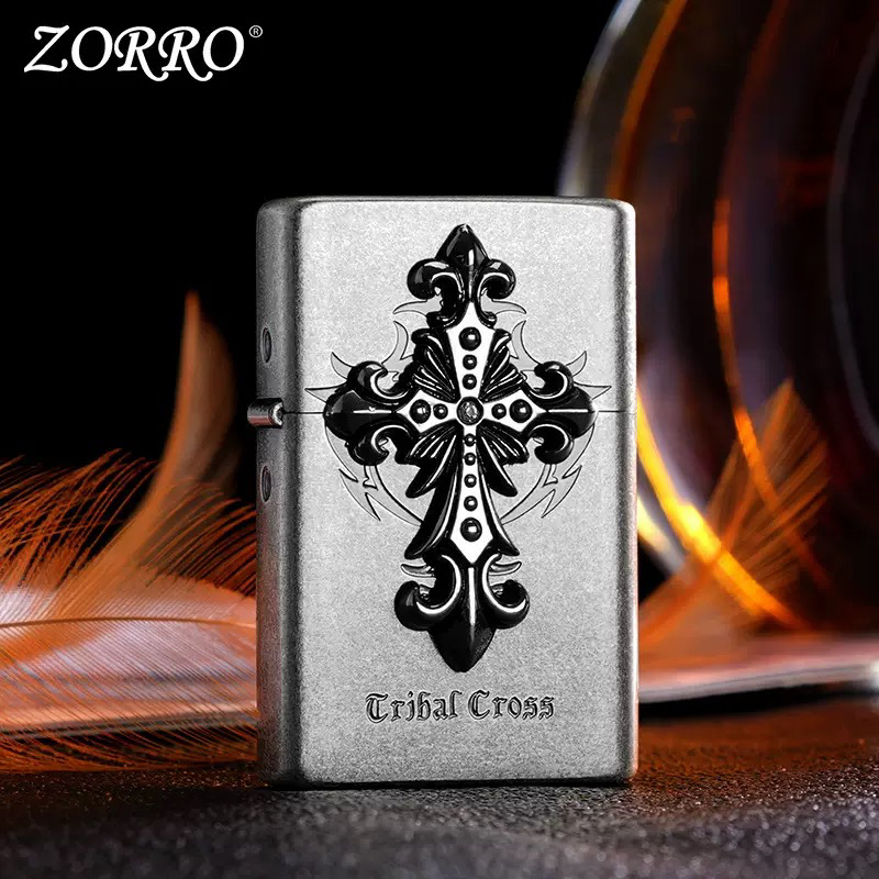 【官方正品】佐罗三代825超薄密封内胆黄铜打火机