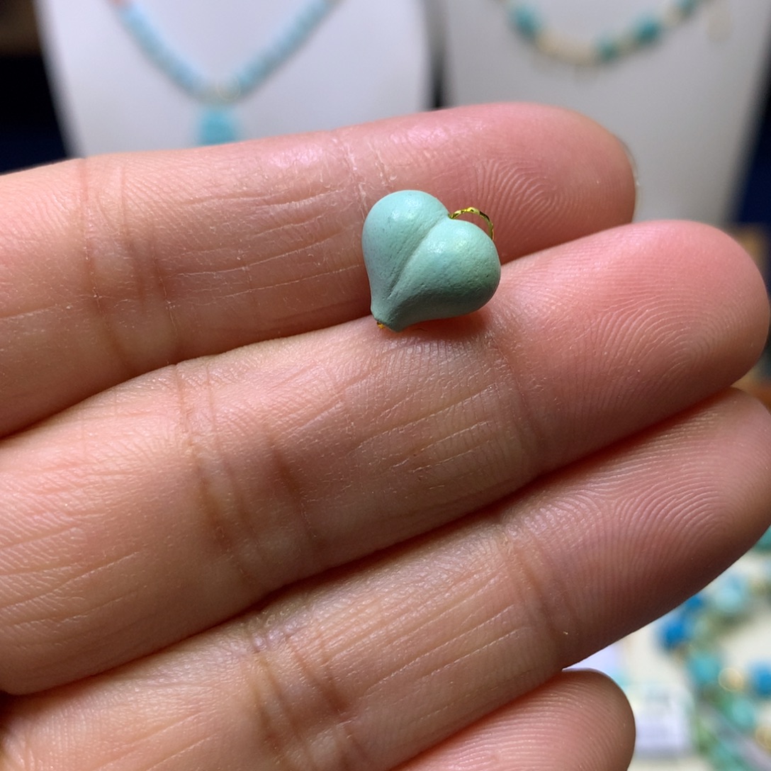 绿松石未镶嵌配饰