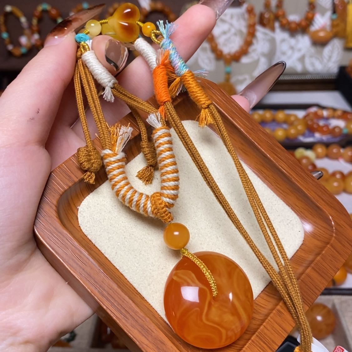 【闪购商品】手链蜜蜡未镶嵌项链