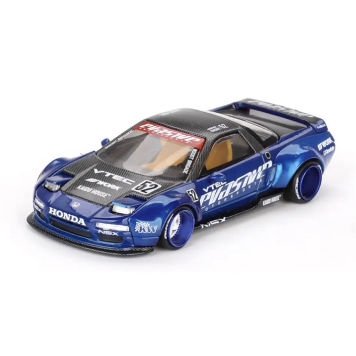Kaido House+MINIGT 1:64 本田 NSX 蓝色 合金汽车模型 摆件