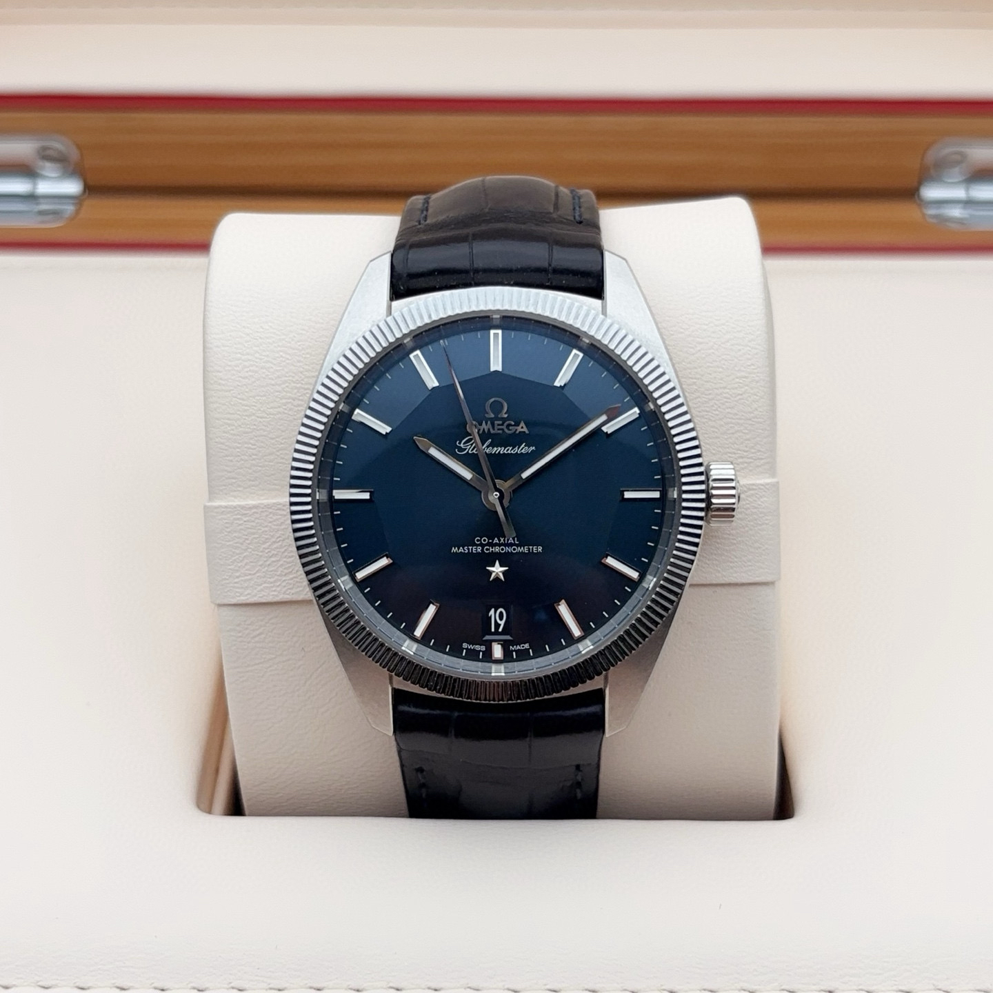 95新 Omega/欧米茄 全套/背透款星座/男士自动机械/39mm