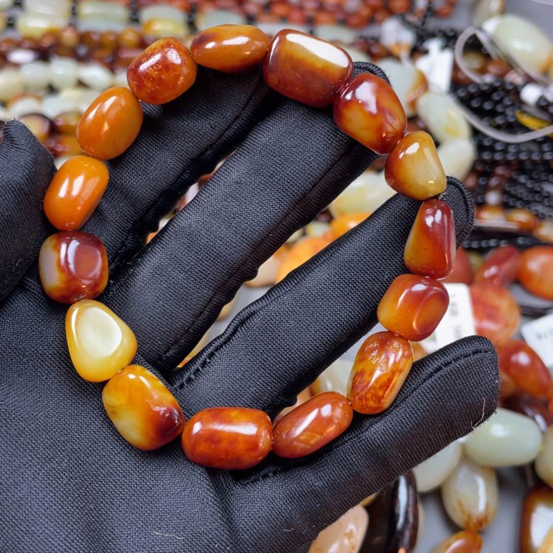 未镶嵌和田玉手链