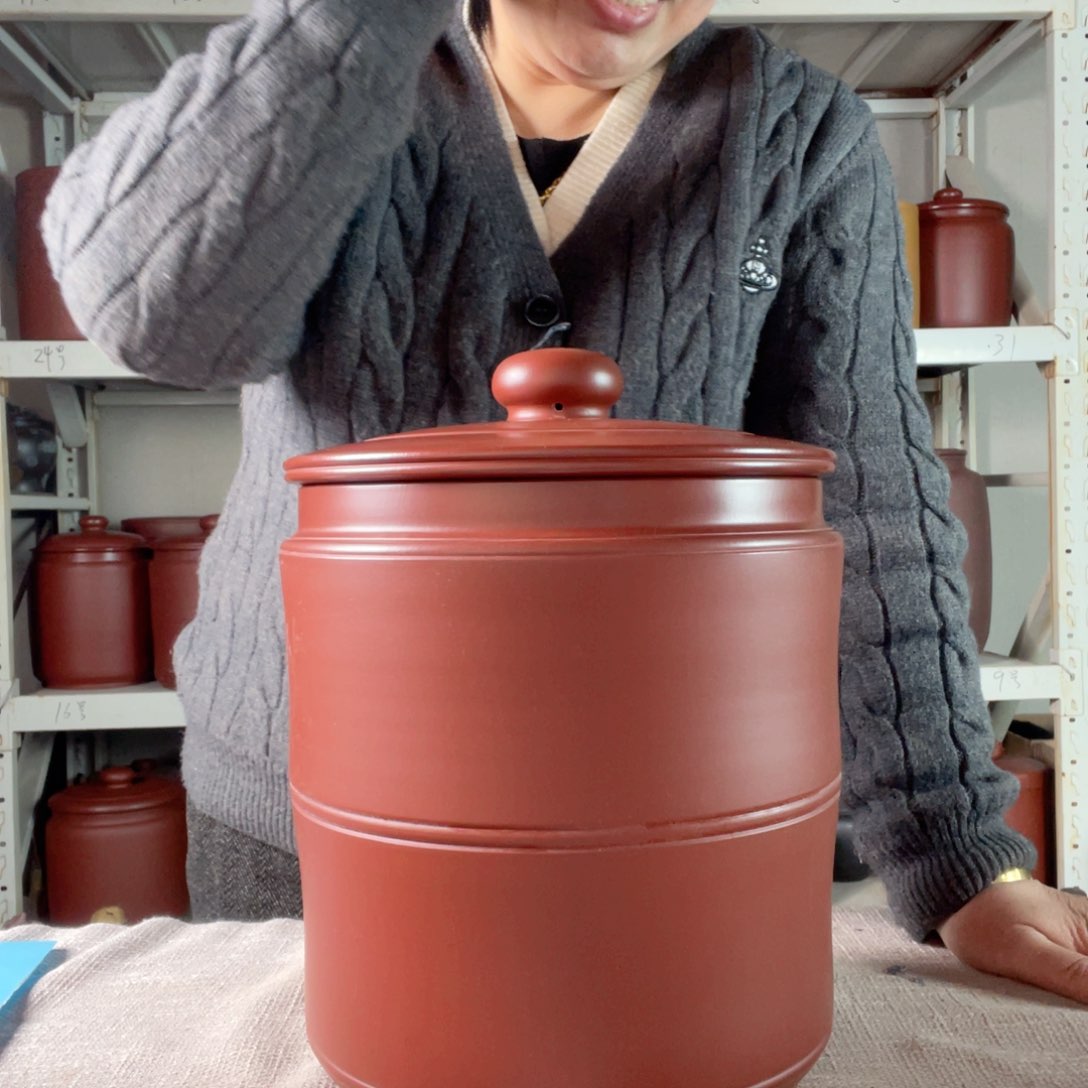 紫砂茶叶罐渔****2今天晚上