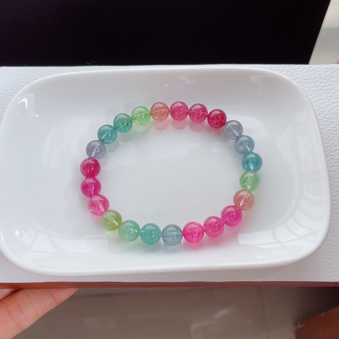 手链未镶嵌碧玺8.3mm左右