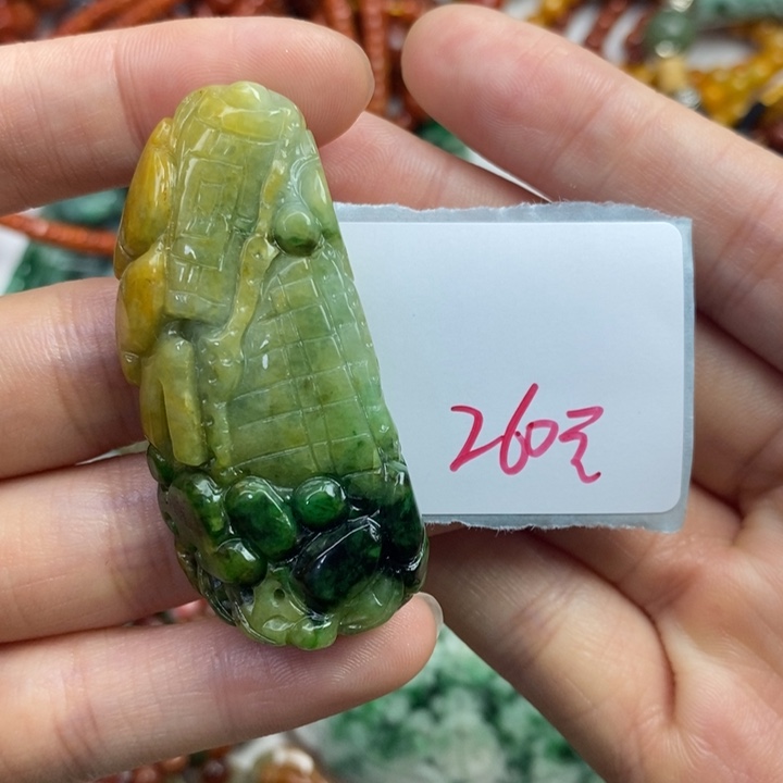 颈饰未镶嵌翡翠溆****面