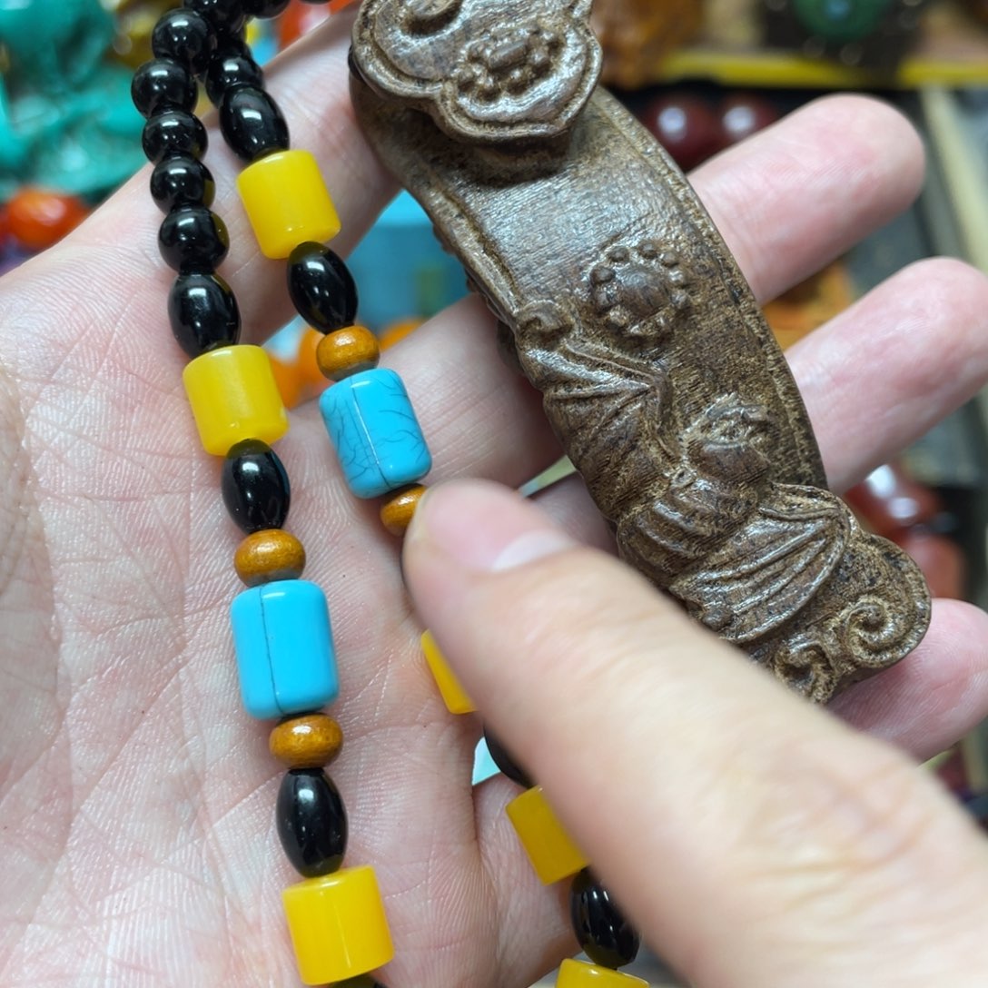 滴血莲花菩提吊坠