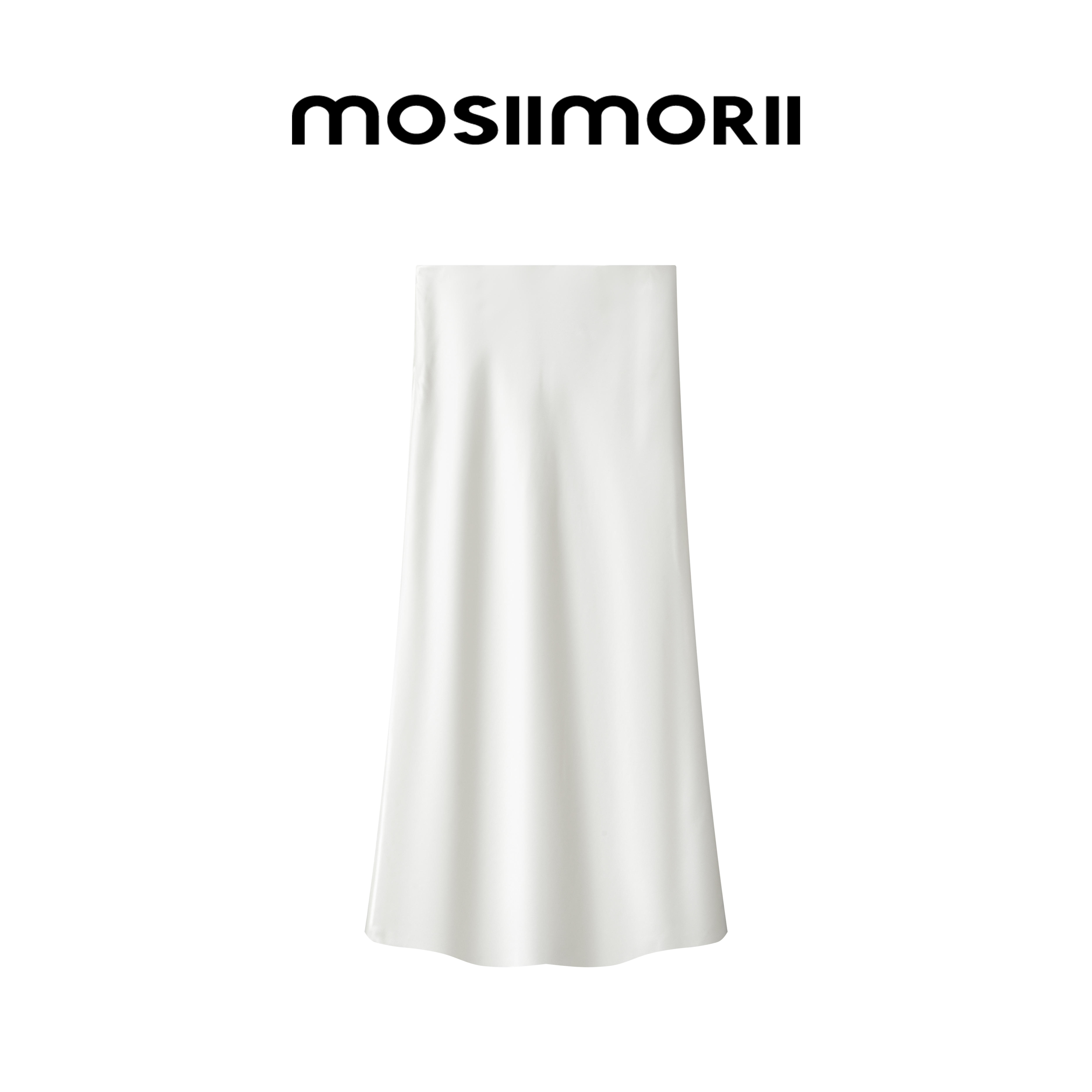 【光影流年】静奢优雅醋酸缎面包臀高腰鱼尾裙高级感-MOSIIMORII