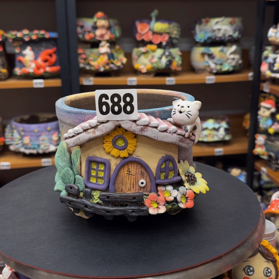 【闪购商品】粗陶手捏