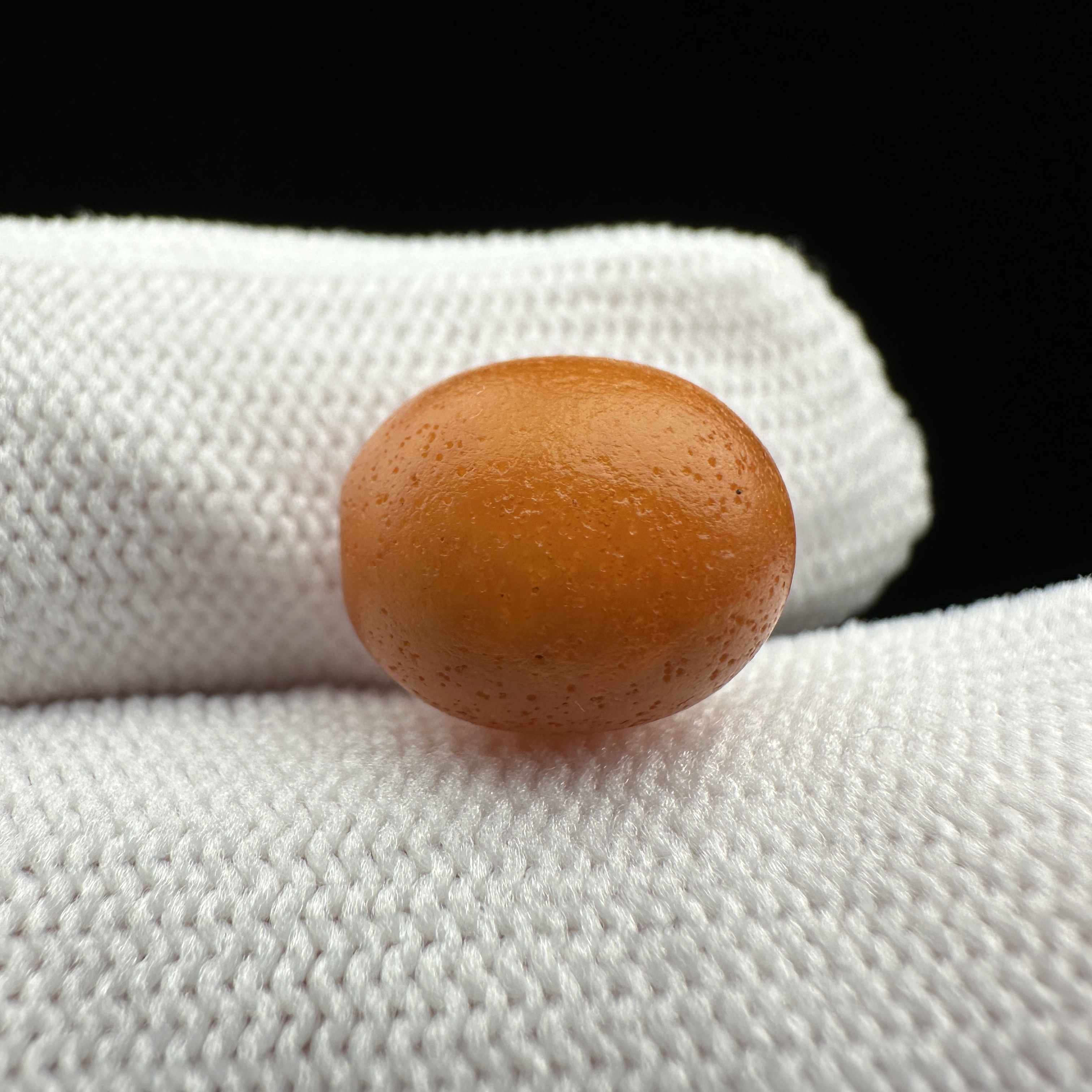 A8750天然原矿蜜蜡 老蜡枣珠10*12mm支持鉴定 假一罚十