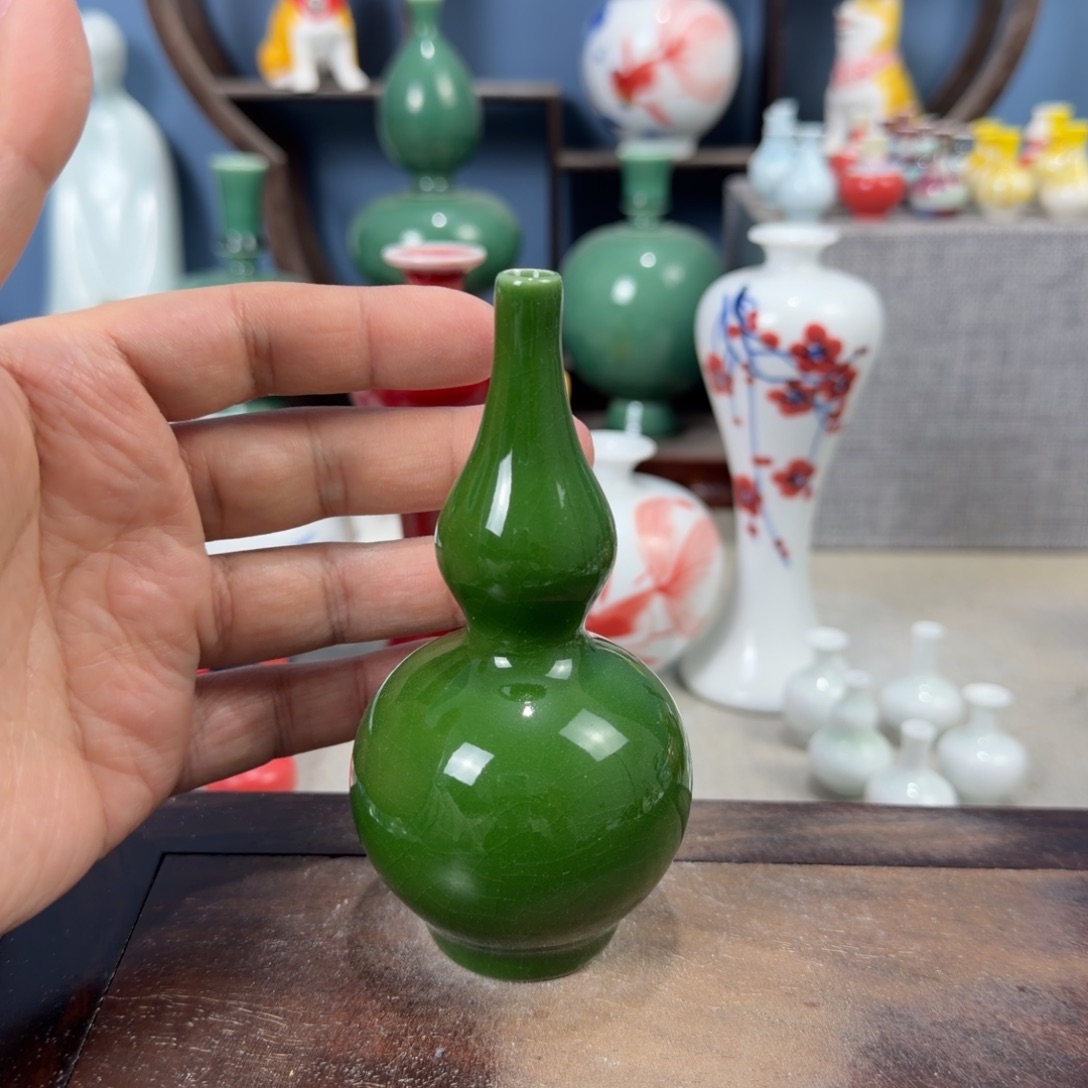 陶瓷手工小花器摆件