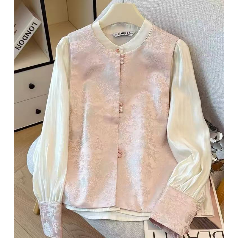 75【上衣】气质国风时尚春季衬衫