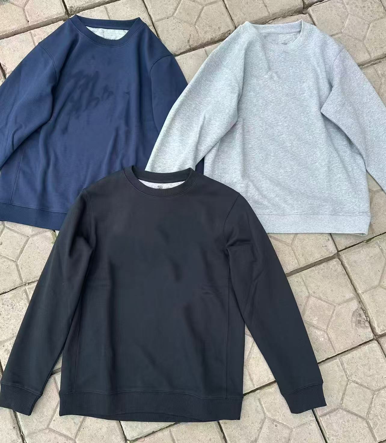 三色BC秋冬加绒款内里可打底可单穿款卫衣