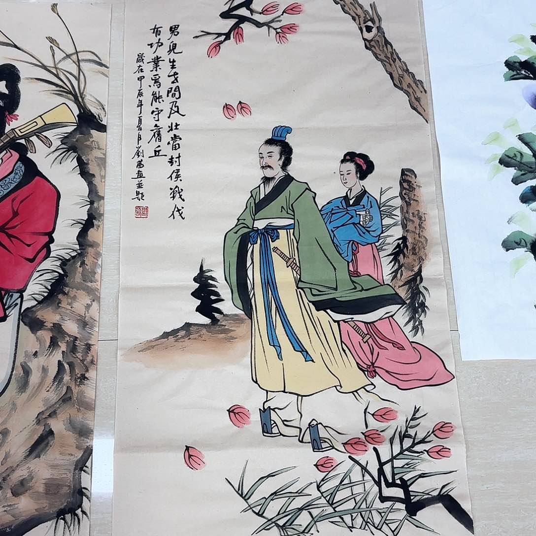 国画国画作品集一个h