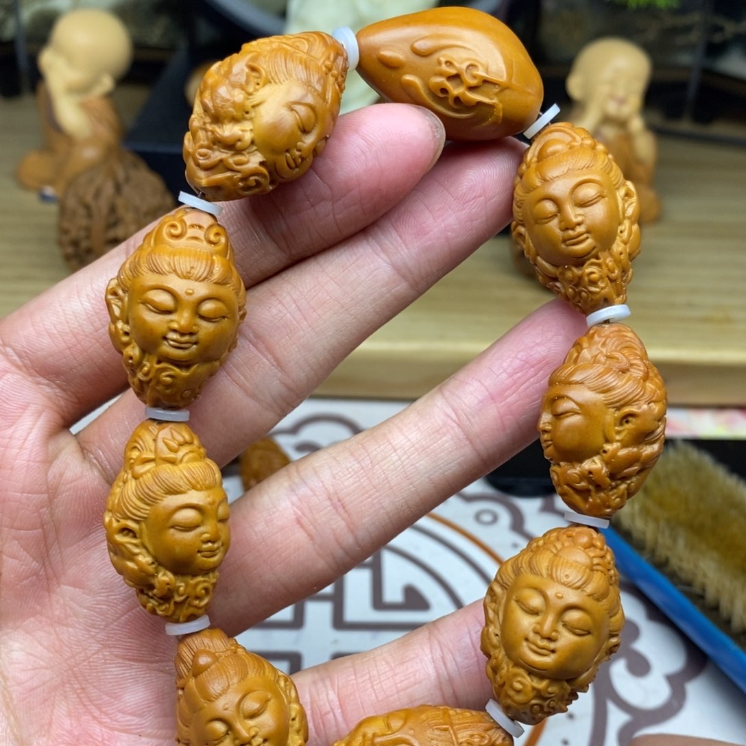 橄榄核手串/手链橄榄核雕工艺手串