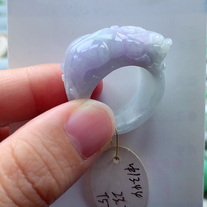 【闪购商品】未镶嵌戒指翡翠23.24号