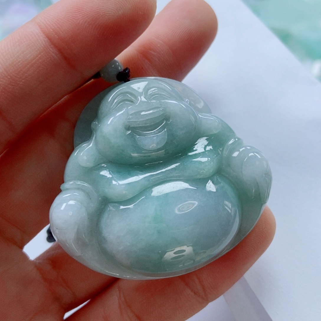 翡翠颈饰未镶嵌天然