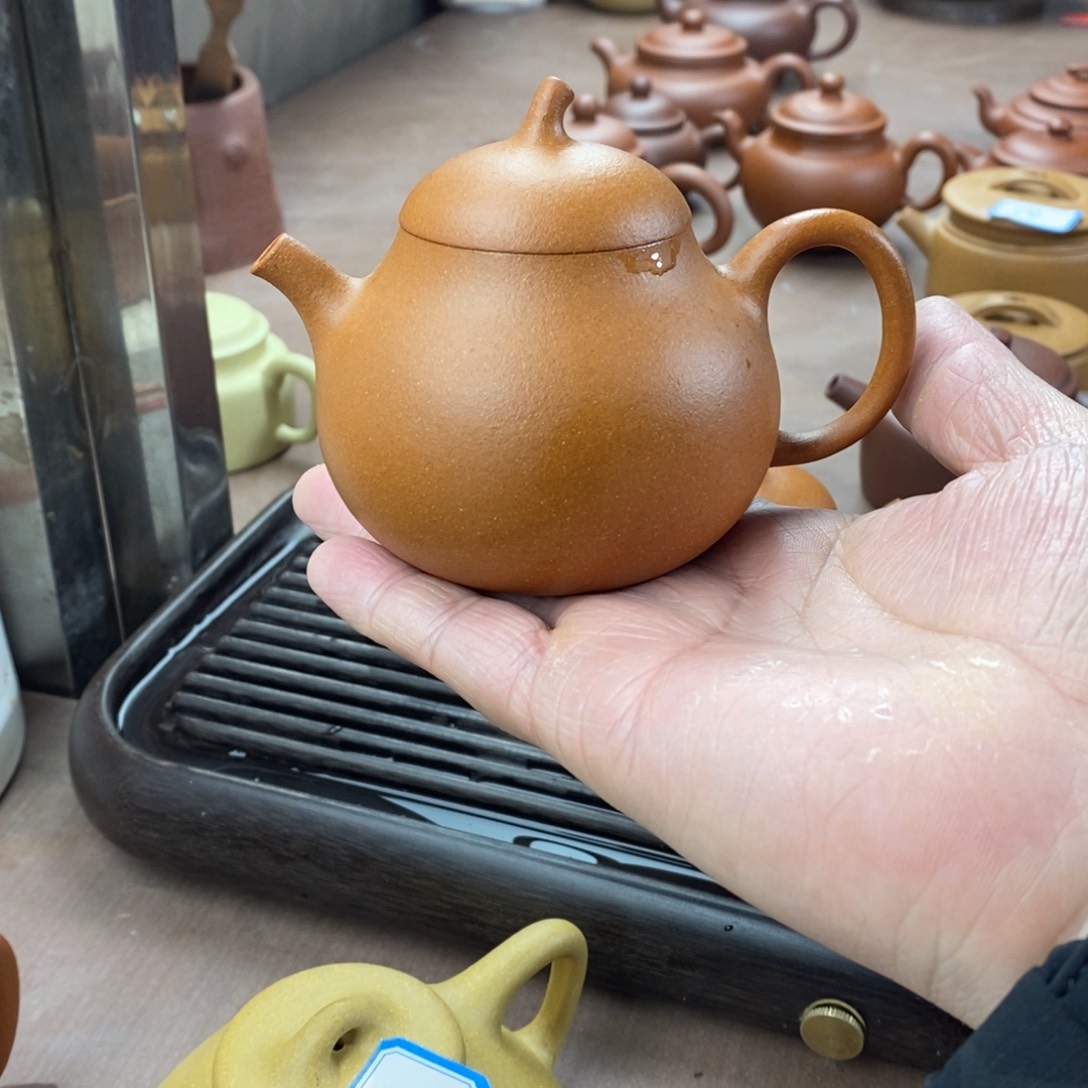 紫砂茶壶紫砂壶茄瓜