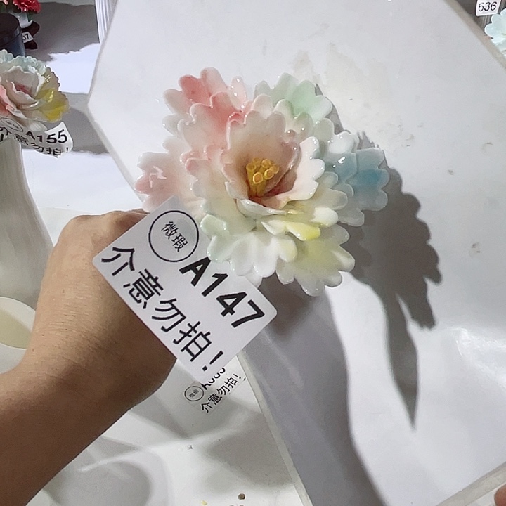 陶摆件瑕疵断片列开介意勿拍，拍退退拉黑