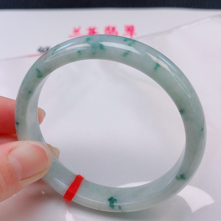 翡翠手镯未镶嵌58。59