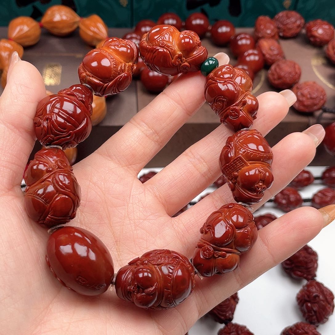 橄榄核手串O*财神手串