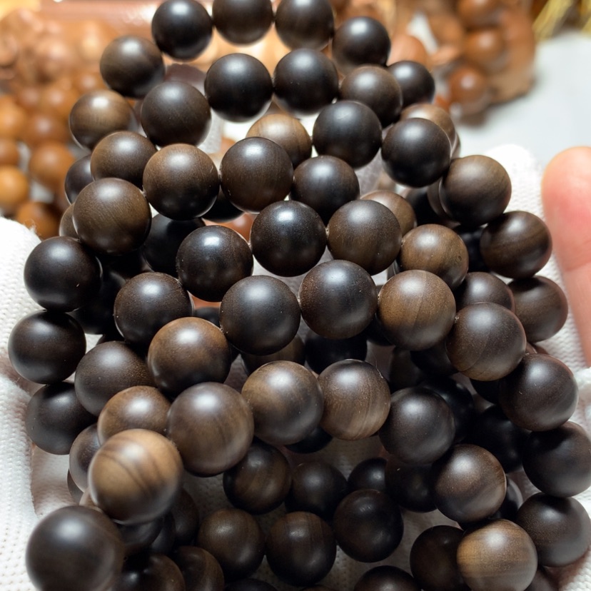 【闪购商品】檀香木手串/手链蔡*松檀香手串1.2阴沉沉水