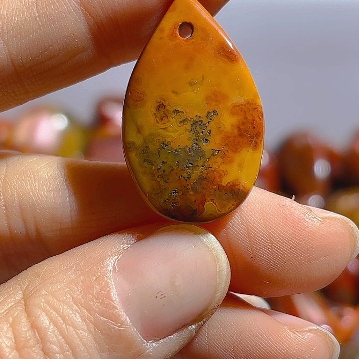 玛瑙/玉髓吊坠(不含链)未镶嵌