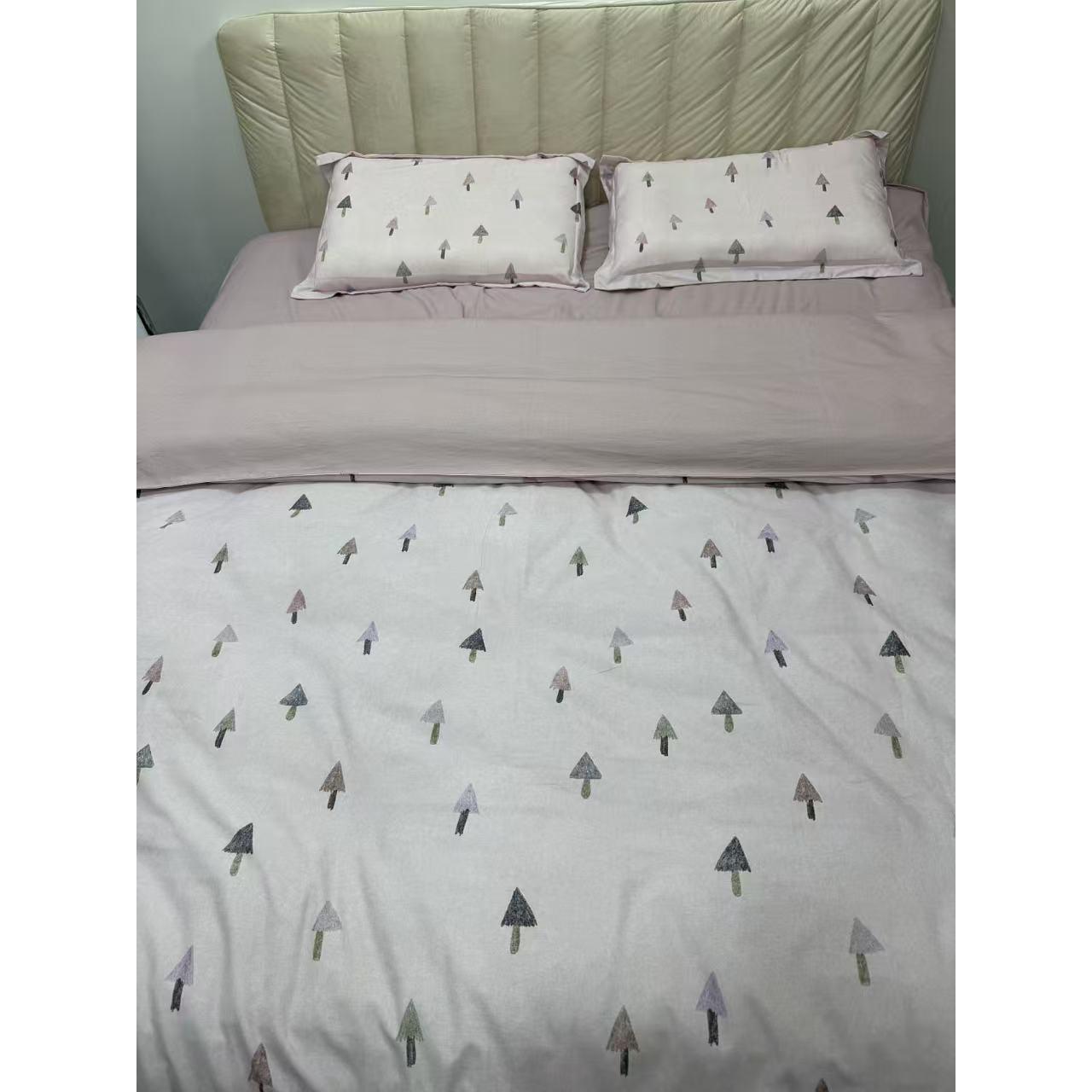 纯棉亲肤柔软AB面A类全棉清新床品四件套