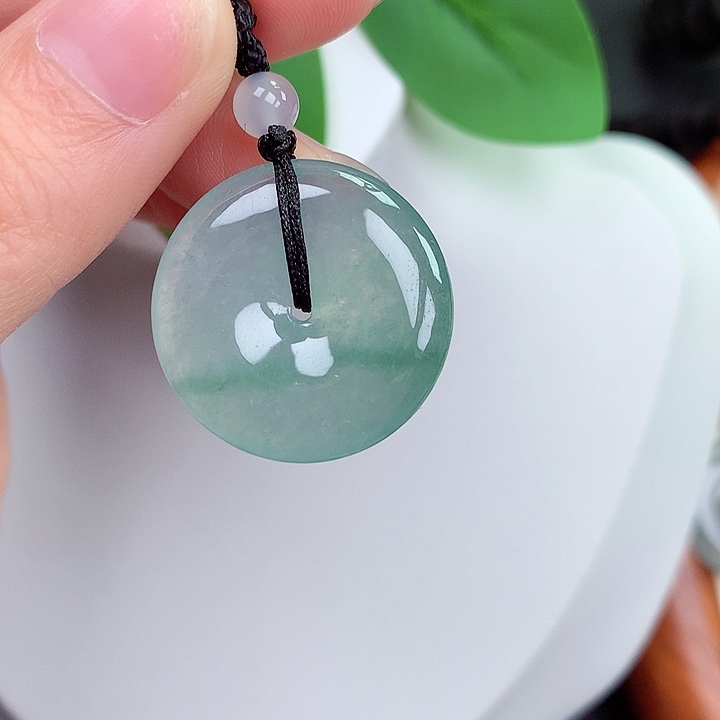 颈饰未镶嵌翡翠24.9-5.6mm