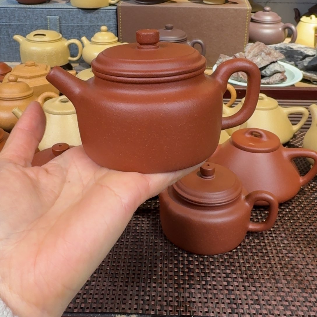 段泥茶壶降坡185毫升左右