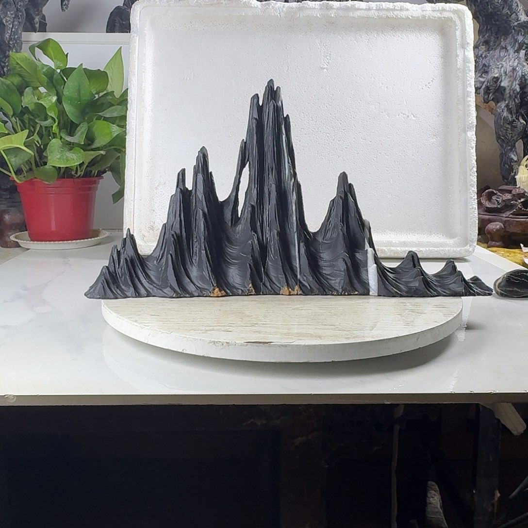 指***者山峰摆件鱼缸造景