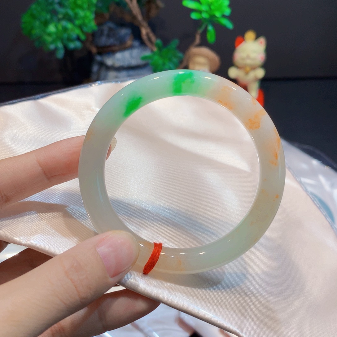 翡翠未镶嵌手镯5号