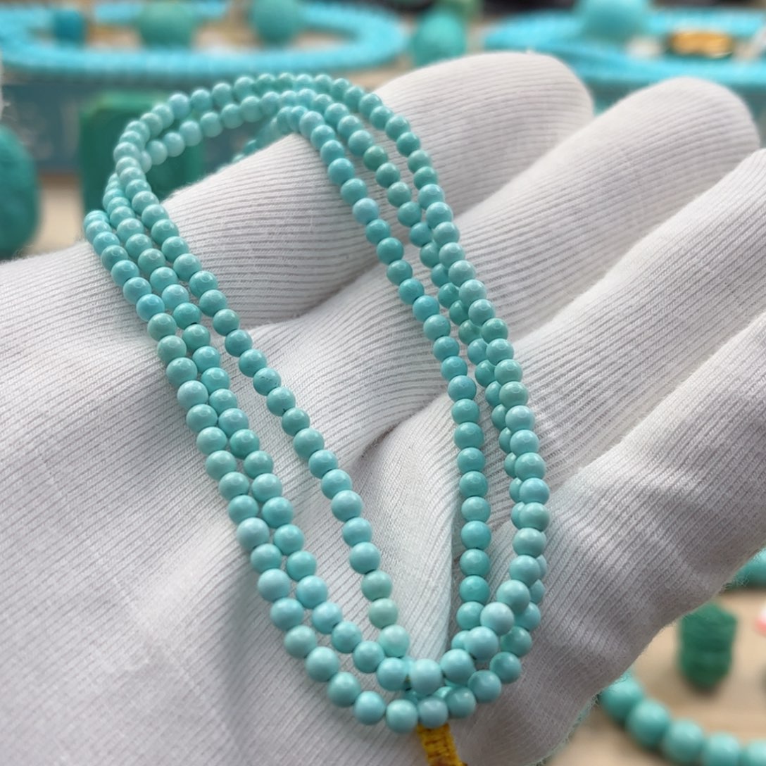 绿松石配饰未镶嵌茉*-