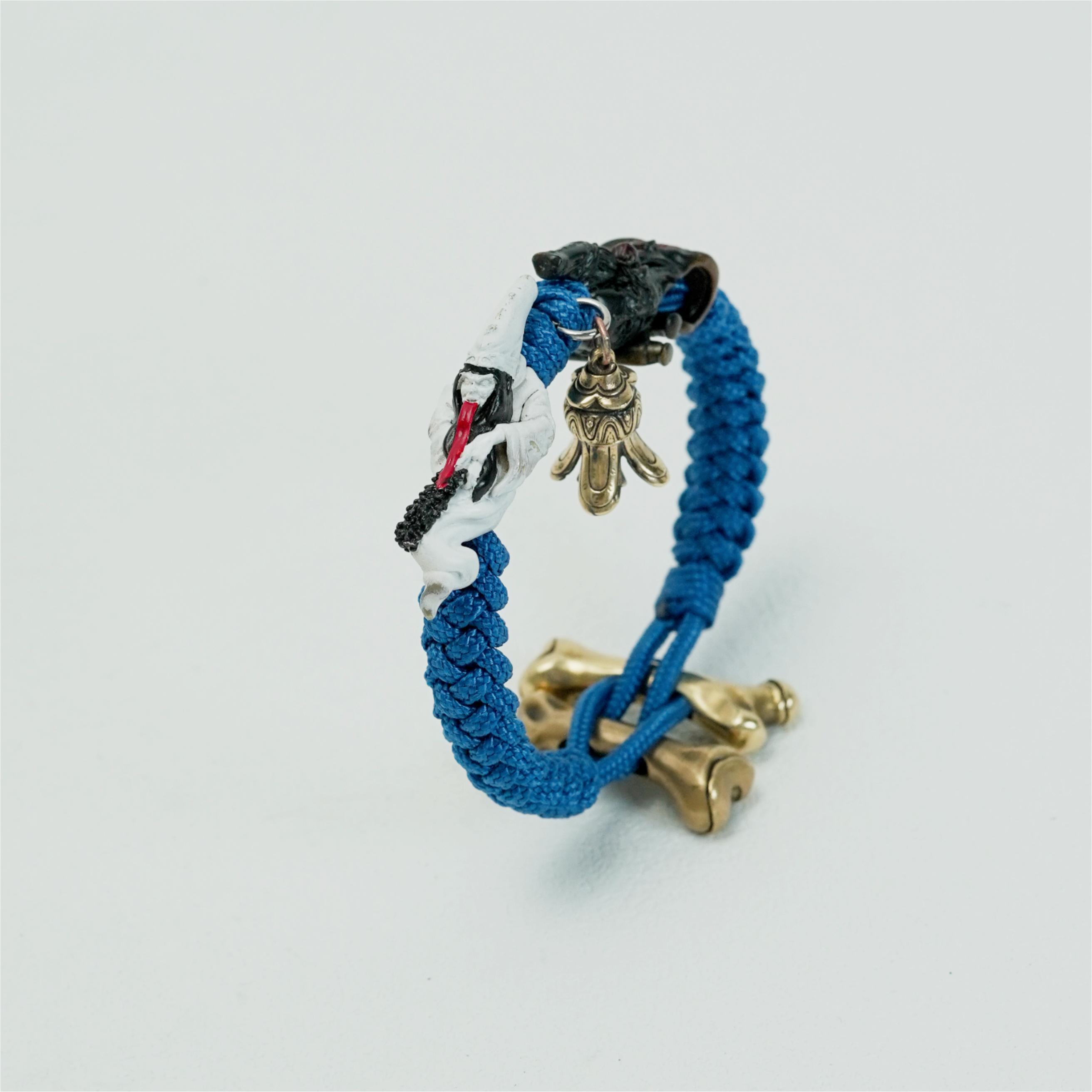 显若 黄铜布艺手链 【搭配链接贰】自选款订单式制作详情有实例图 