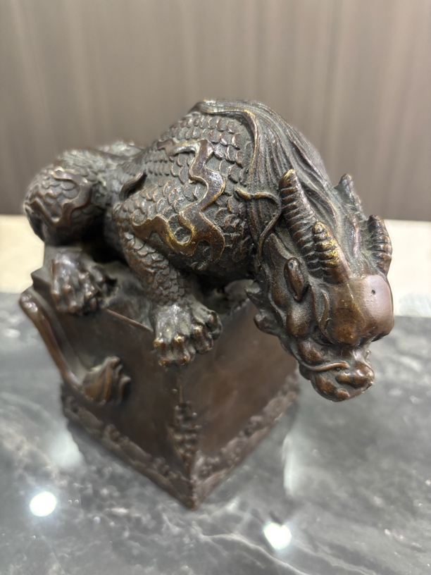 铜摆件手把件水兽九子手把件臻暄赏品