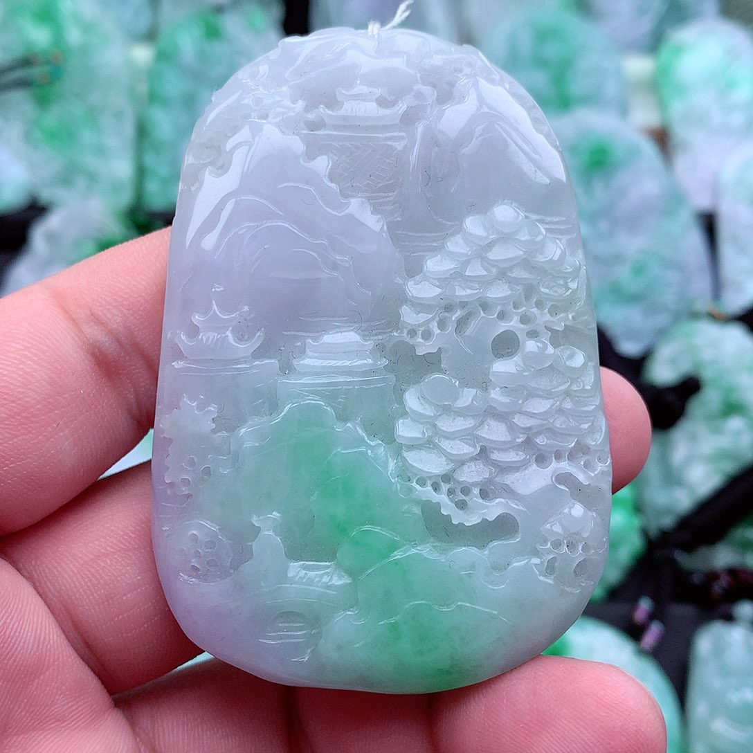 翡翠吊坠(不含链)未镶嵌