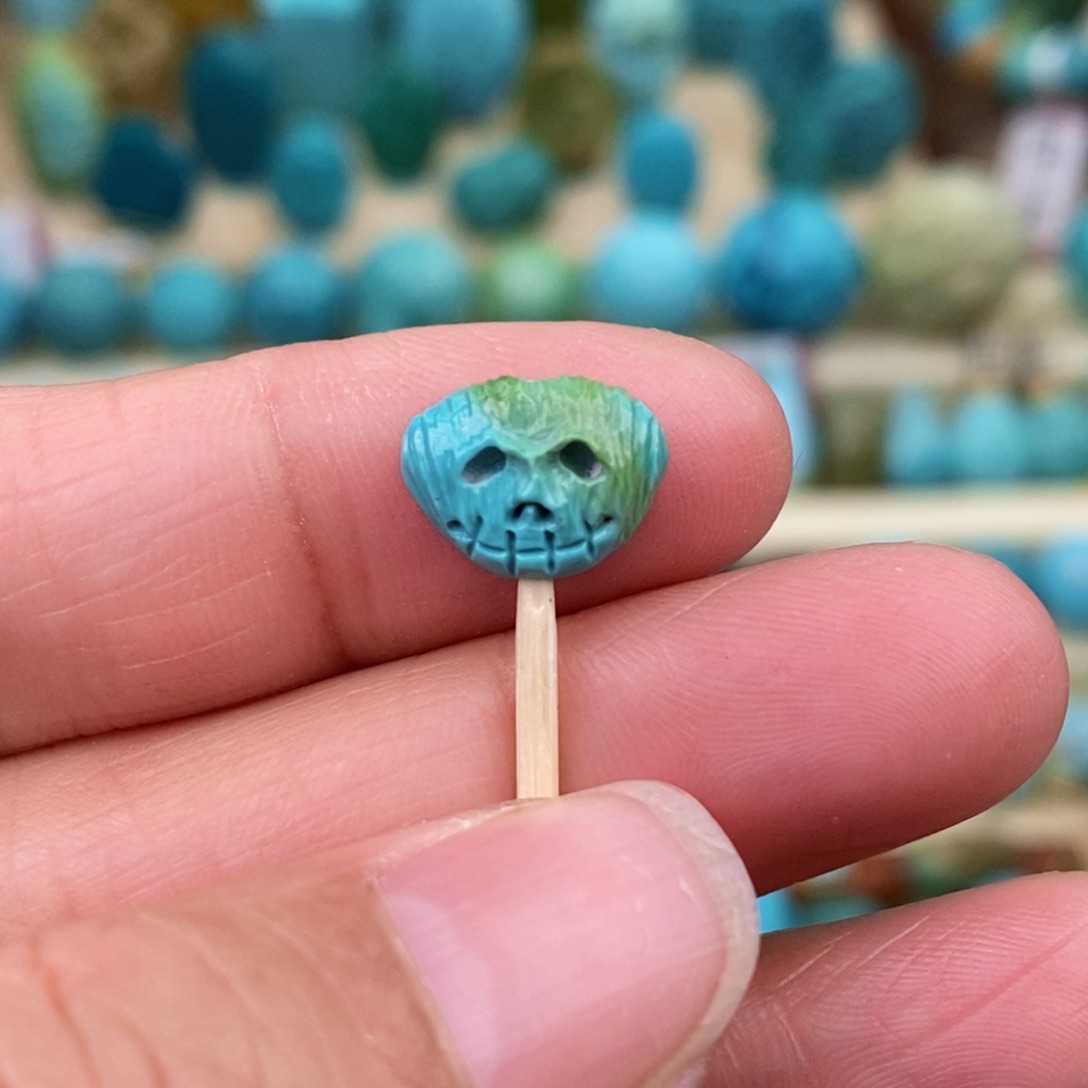 绿松石珠宝奇石未镶嵌