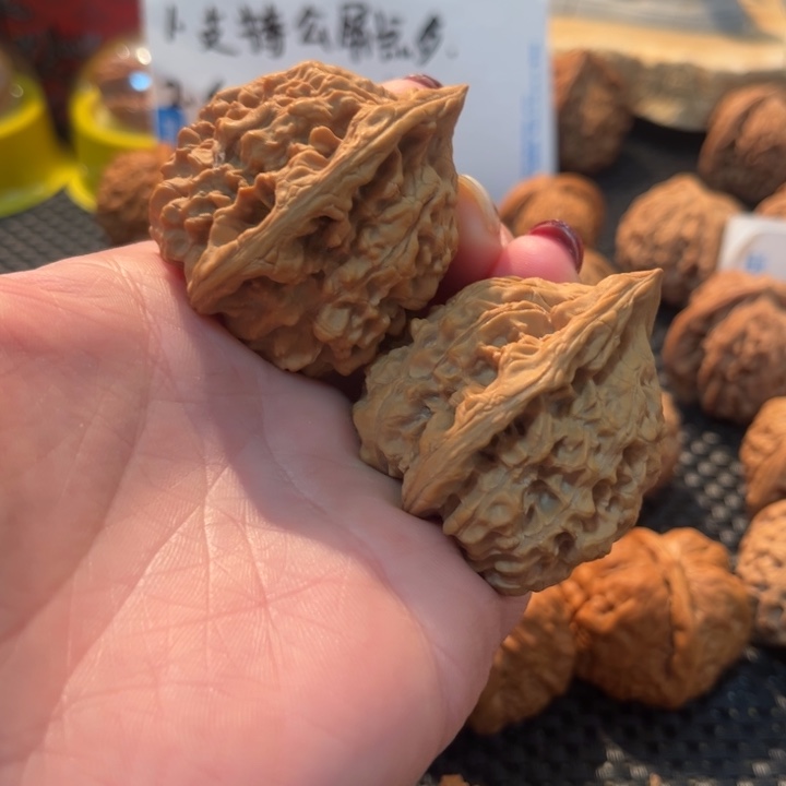 文玩核桃把件官帽